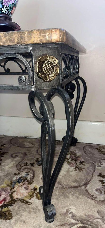 Elegant Decorative Lamp with Marble Top Table corner table coffee tables pairs table