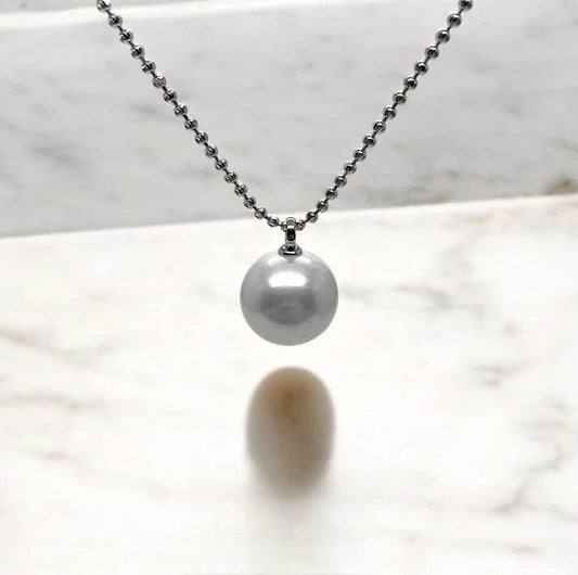 18mm S925 Giant Freshwater Pearl Necklace with certificate