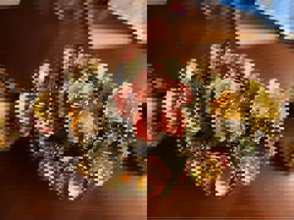 Vintage Capodimonte Flowers Floral vase $150 matching pots $100 each excellent