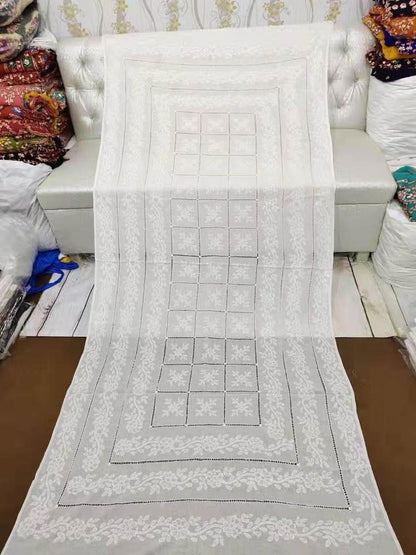 Purely handmade shawls hand craft 3000+hours work highly quality cotton colorful