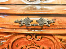 Load image into Gallery viewer, Elegant Vintage Carved Console Table with Mirror hall table
