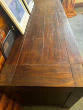 Load image into Gallery viewer, Tv unit 180cm long solid timber TV stand entertainment table
