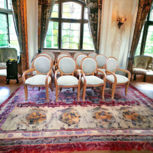 Load image into Gallery viewer, Large vintage armchairs 57.5w x 55d x 100h cm  very strong and solid
