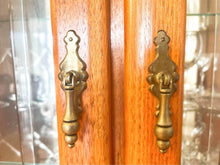 Load image into Gallery viewer, Excellent condition Antique Australian made timber wall unit 45+90+45cm 193cm h
