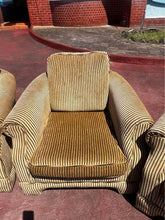 Load image into Gallery viewer, Super comfy single sofa with wheels removable covers of the seat and back
