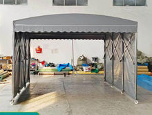 Load image into Gallery viewer, Extra heavy duty tent with wheels steel 3x9m temporary garage/storage/shed
