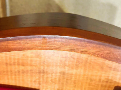 Louis XV Mahogany Cabinet with Marble Top & Brass Accents new condition