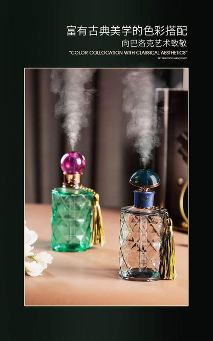 Artisan Aromatherapy Glass Diffuser Set - Elegant Home Decor