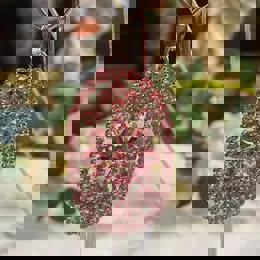 Pink sapphire flower pendent in s925