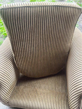 Load image into Gallery viewer, Super comfy armchairs with wheels excellent conditions feather cushions removabl
