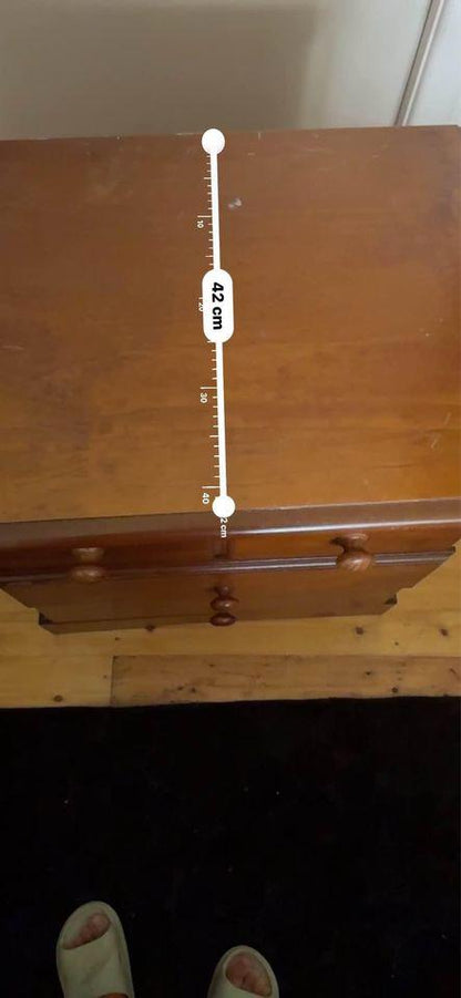 Solid timber cute cabinet sideboard bedside table tv unit solid timber cute