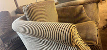 Load image into Gallery viewer, Very comfortable vintage single arm chairs sofa feather cushions no stains  with wheels 12 pieces
