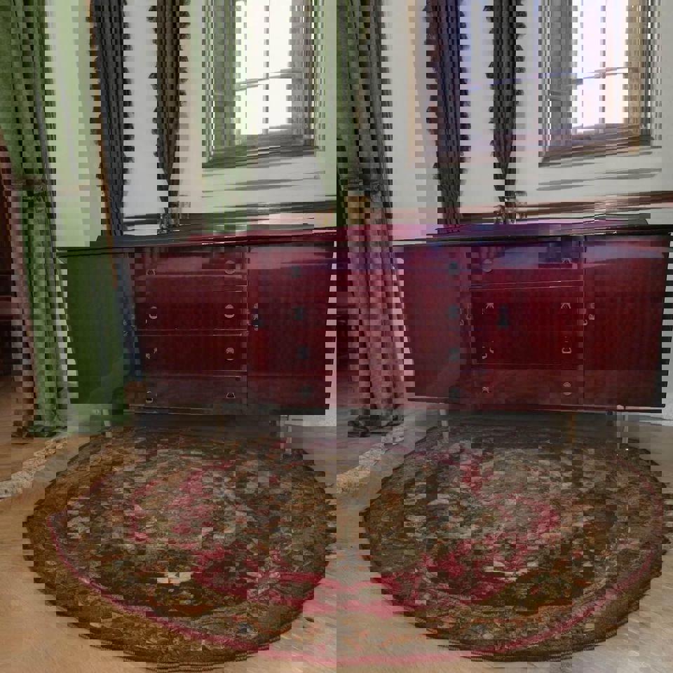 Excellent condition antique sideboard tall boy dresser solid timber