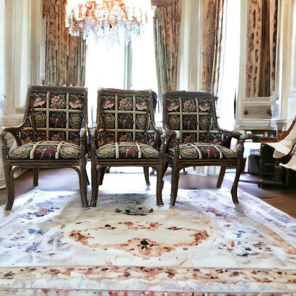 Antique chairs still strong firm and solid light weight 3 pieces available