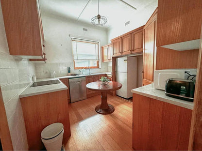 Vintage round coffee table 99x44cm solid timber matching dining table