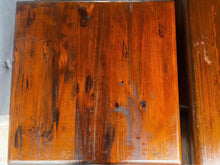 Load image into Gallery viewer, Rustic solid timber beside tables $300 for a pair and large coffee table $400
