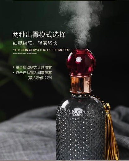 Artisan Aromatherapy Glass Diffuser Set - Elegant Home Decor