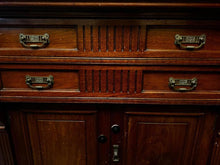 Load image into Gallery viewer, 183x60x200h cm Antique Victorian Sideboard in Carved Walnut solid timber
