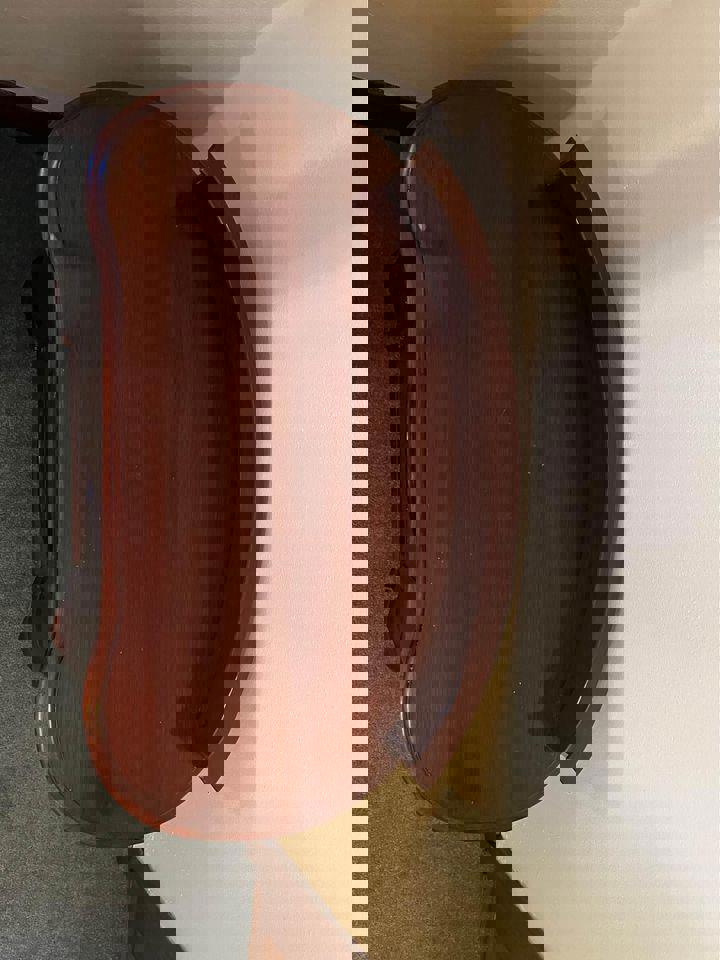 Vintage mahogany Kidney-Shaped Cabinet - Unique & Charming solid timber perfect condition