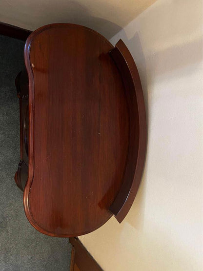 Vintage mahogany Kidney-Shaped Cabinet - Unique & Charming solid timber perfect condition