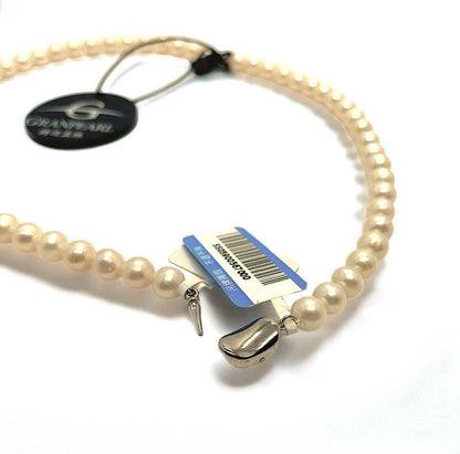 7-8mm S925 AAA Freshwater Pearl Necklace with certificate Christmas gift