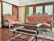 Load image into Gallery viewer, antique white desk wall unit white dining table white sofa set and more

