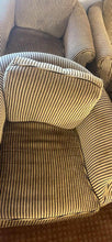 Load image into Gallery viewer, Very comfortable vintage single arm chairs sofa feather cushions no stains  with wheels 12 pieces
