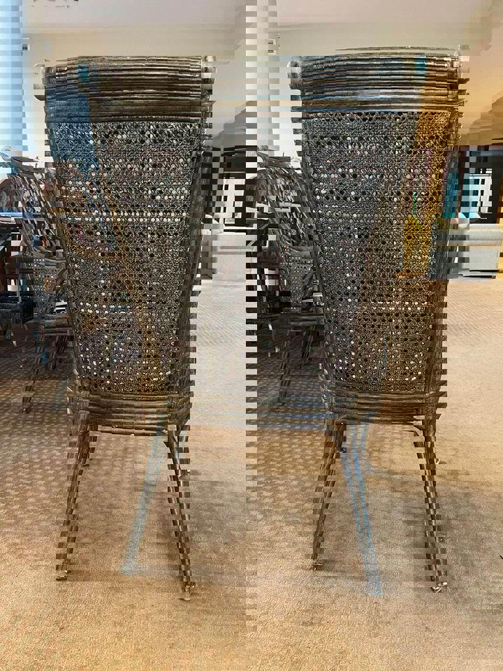 Antique chairs still strong firm and solid light weight 3 pieces available