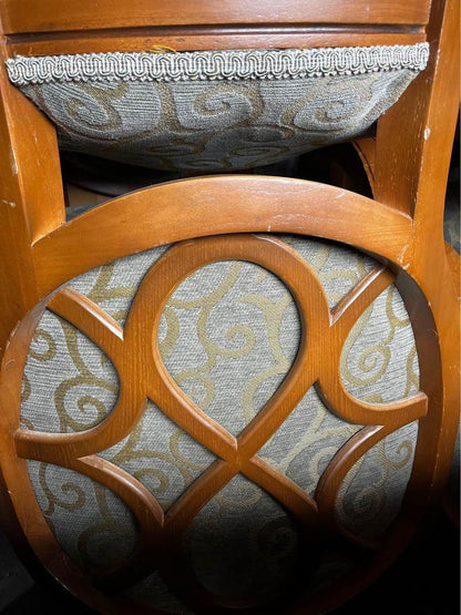 Large vintage armchairs 57.5w x 55d x 100h cm  very strong and solid