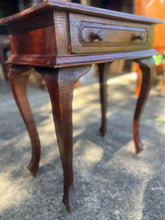 Load image into Gallery viewer, Refurbished antique side table hall stand end table beside table 60x34x70cm
