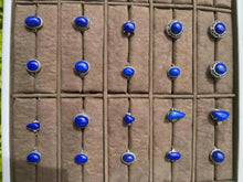 Load image into Gallery viewer, Afghan top quality lapis adjustable rings in 925 silver handmade each piece
