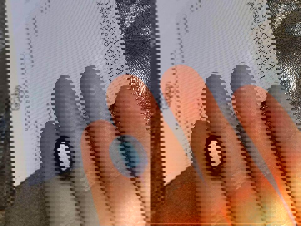 10.33ct natural blue sapphire with international certificate GEMID from Kashmir