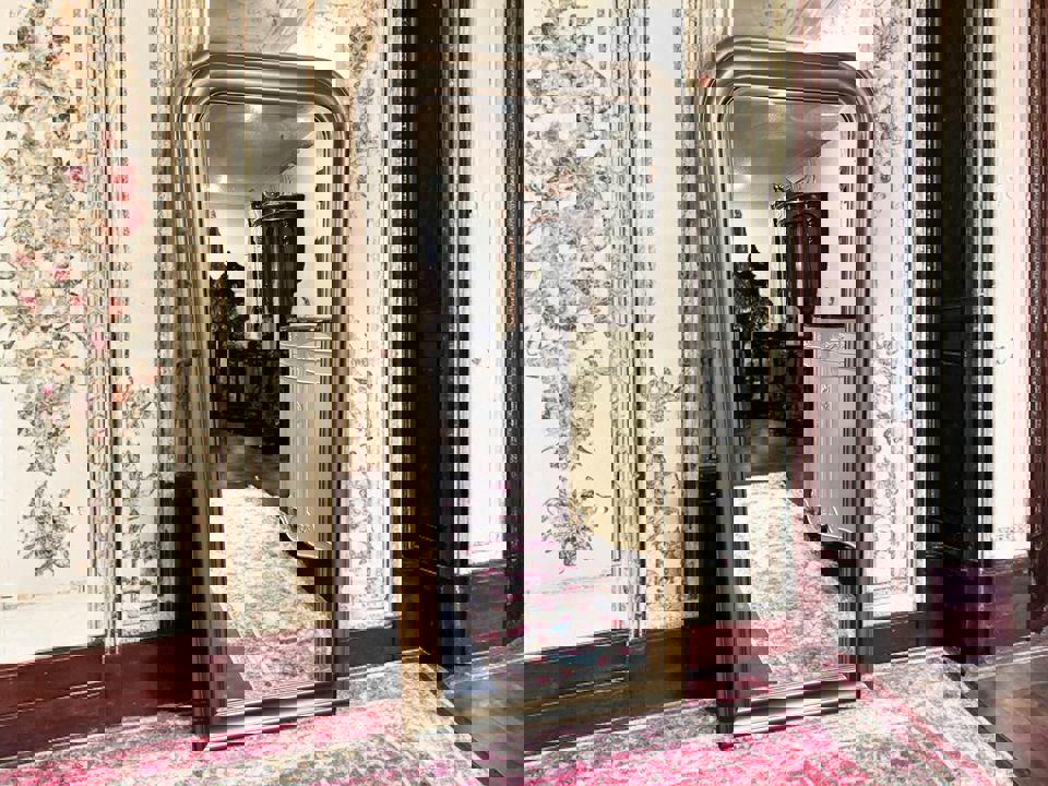 Large full length mirror gold frame 91x 197cm floor mirror