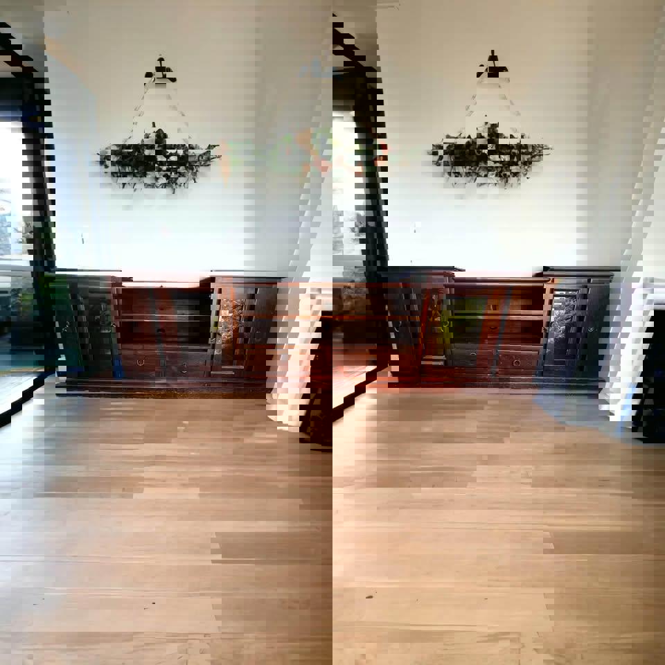 solid wood long TV unit220 (w) x 60 (h) x 53 (d) entertainment unit