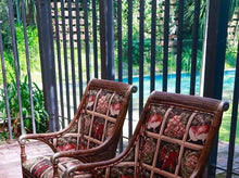 Load image into Gallery viewer, Antique chairs still strong firm and solid light weight 3 pieces available
