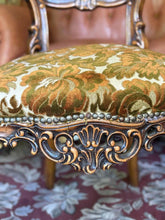 Load image into Gallery viewer, Beautiful baroque vintage dining chairs 6 pieces available solid strong
