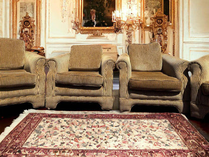 Super comfy single sofa down feather filling removable covers with wheels