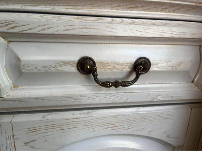 French antique style solid timber buffet ex display furniture new condition