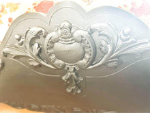 Load image into Gallery viewer, Elegant antique Black double Frame with Intricate Carvings with mattress
