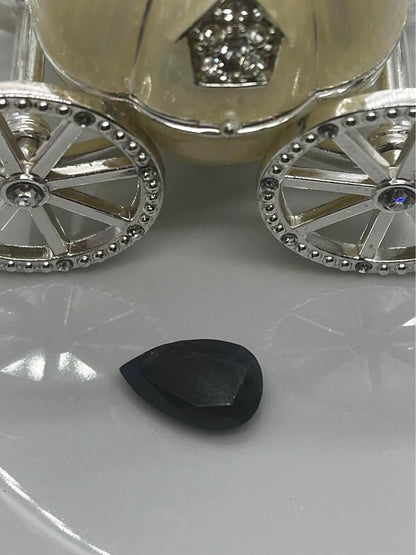 Kashimr 10.81ct natural blue sapphire pear cut no heat treated national post