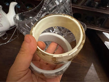 Load image into Gallery viewer, Fashion bangles cream and grey 2 colors available $69 each
