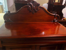 Load image into Gallery viewer, Sideboard antique solid timber mahogany 47x 106x (95+39)cm with 2 drawers

