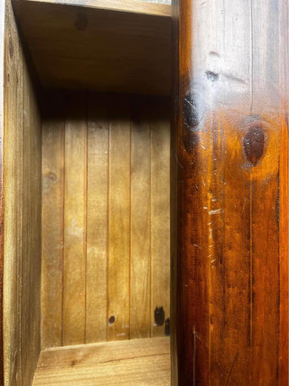 Rustic solid timber beside tables $300 for a pair and large coffee table $400