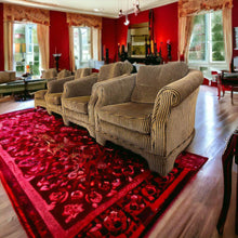 Load image into Gallery viewer, Single sofa arm chair feather cushions removable covers w/ wheels 12 piece avail

