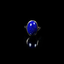 Load image into Gallery viewer, Afghan top quality genius lapis rings sterling silver adjustable handmade matching rings for whole family or couples 8 designs all unique

