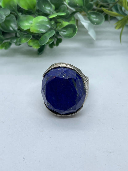 Afghan top quality genius lapis rings sterling silver handmade unique unisex rings well made
