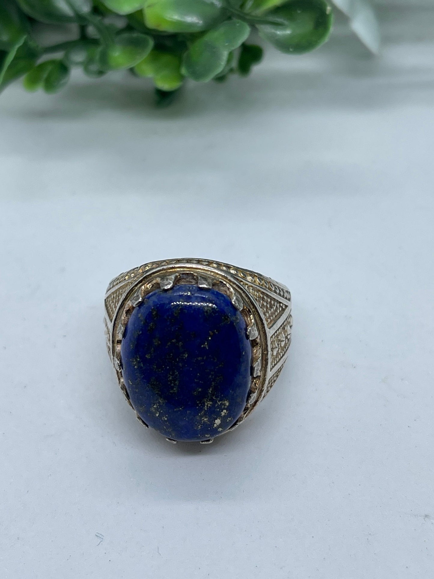 Afghan top quality genius lapis rings sterling silver handmade unique unisex rings well made