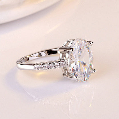 Gorgeous Womens 18K White Gold Over Solid Sterling Silver Created Ruby/Diamond/Pink Diamond Designer rings, birth stone