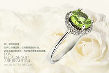 Load image into Gallery viewer, Genuine Rainbow tourmaline with zircon sterling silver rings adjustable handmade, Solitaire Ring, single circle rings, double circle rings
