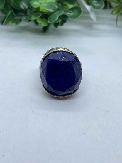 Afghan top quality genius lapis rings sterling silver handmade unique unisex rings well made